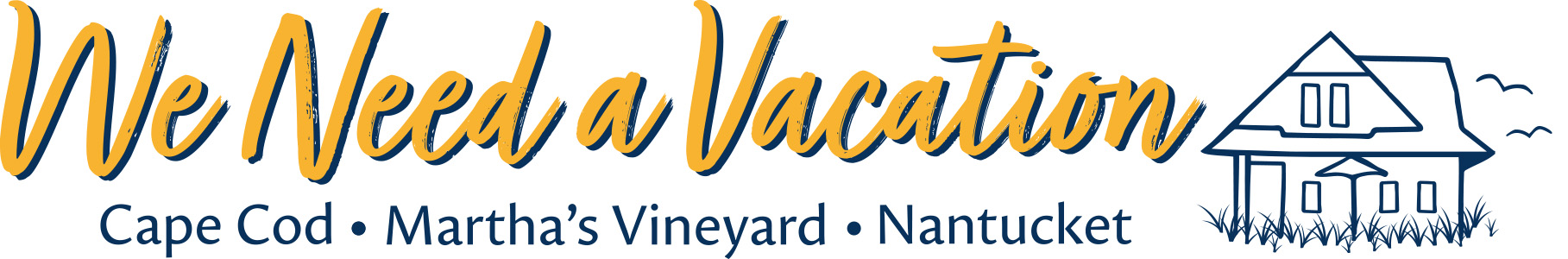 We Need a Vacation Logo