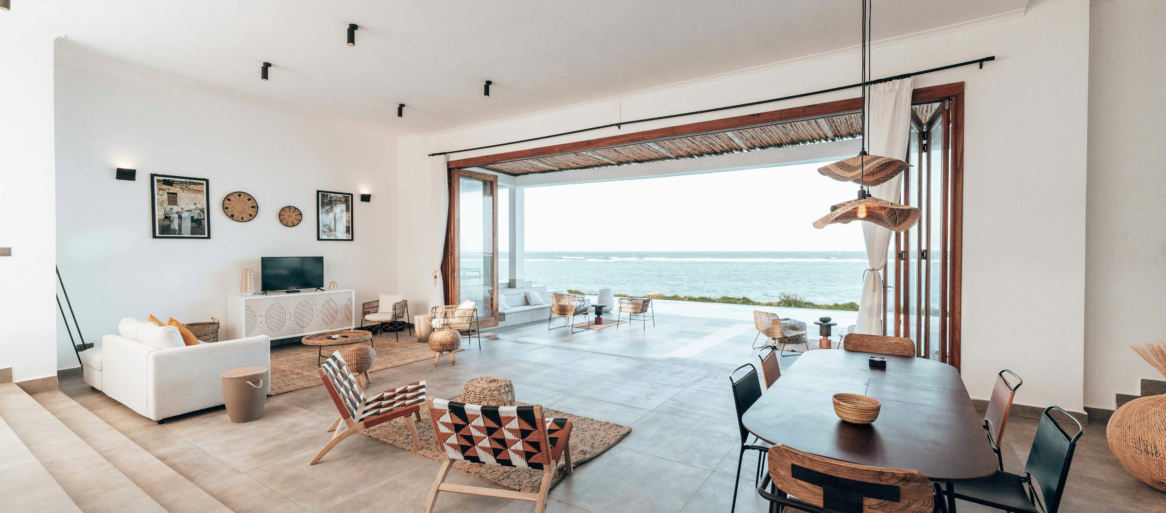 View outside of a vacation rental living room