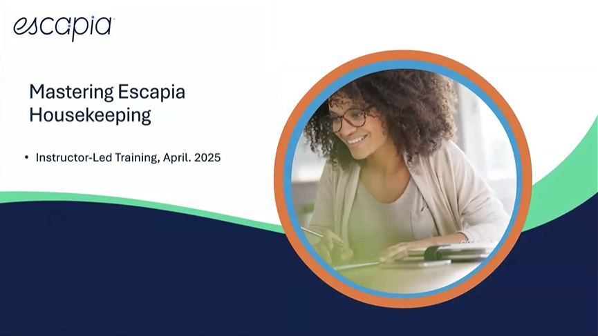Escapia vacation rental housekeeping software webinar